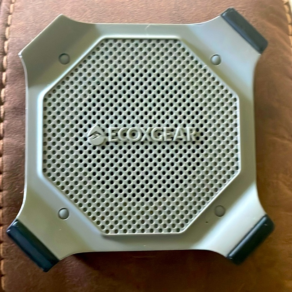 Gray Portable Bluetooth Speaker (gently used)